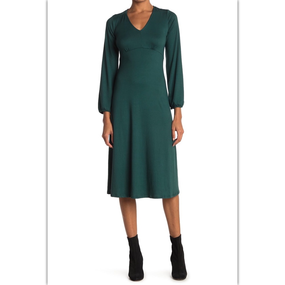 Velvet Torch NWT Knit V Neck Dress